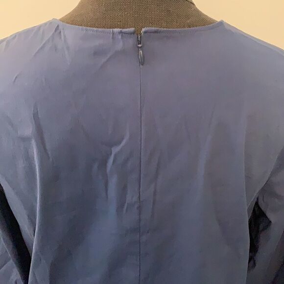 Blue Halogen Tie Blouse  - Picture 6 of 9
